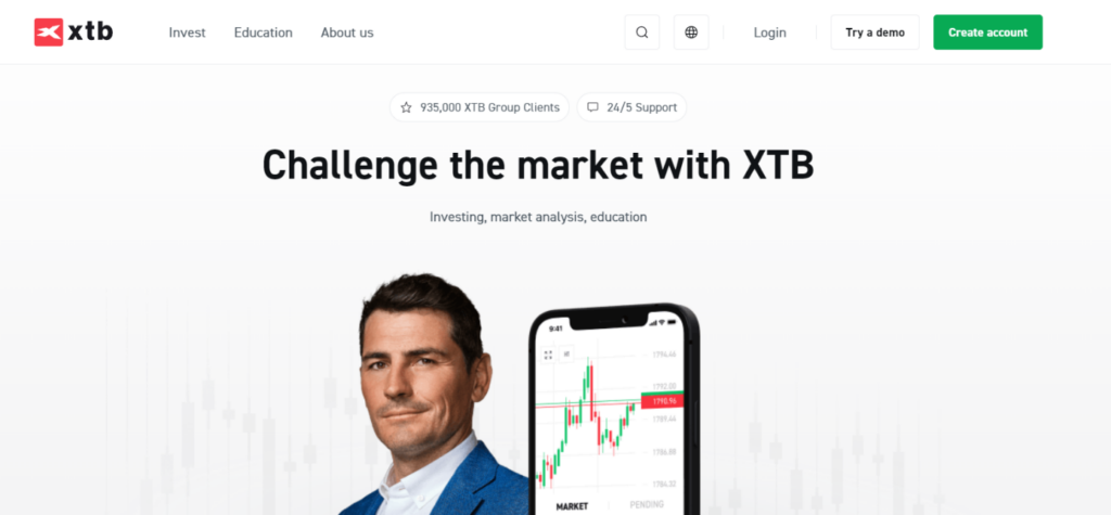 Биржевой посредник XTB